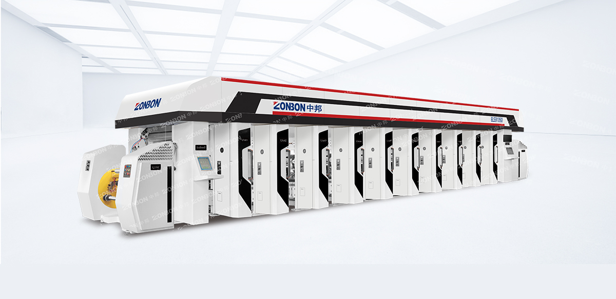 ELS-330 Electronic shaft gravure printing press