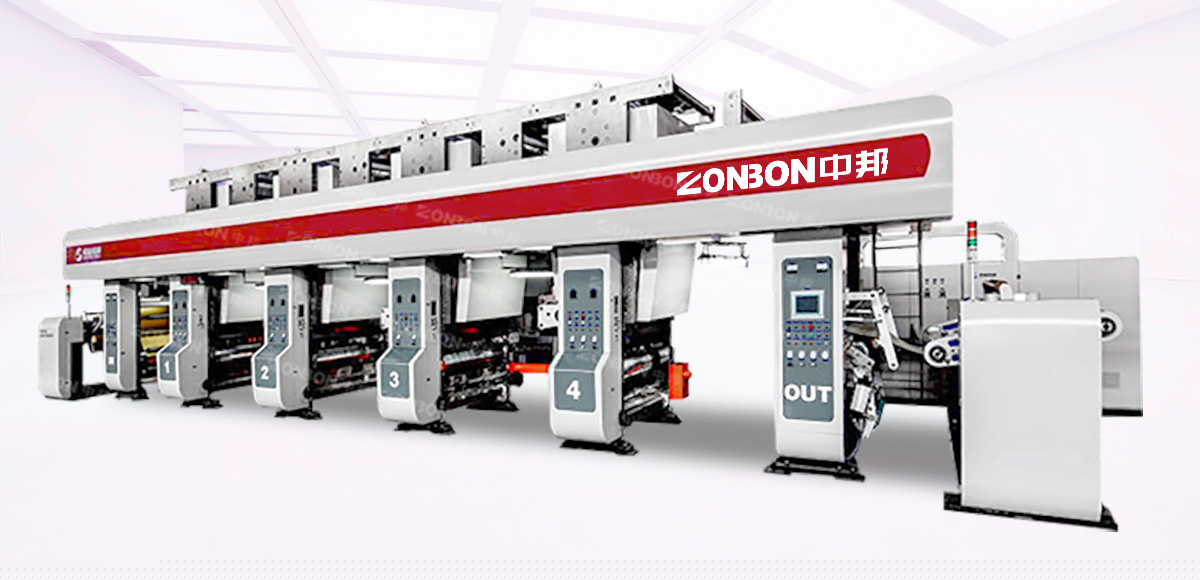 ZBAY Gravure printing machine (wood grain paper, pvc decorative paper)