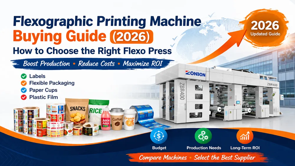 Flexographic Printing Machine Buying Guide (2026) | How to Choose the Right Flexo Press
