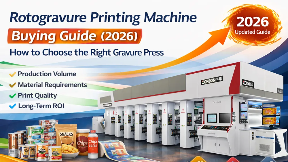 Rotogravure Printing Machine Buying Guide (2026) | How to Choose the Right Gravure Press