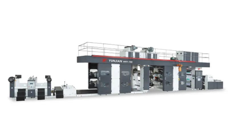 ZBR4+4 CI Flexo Press for PP Woven Bag Printing Main View