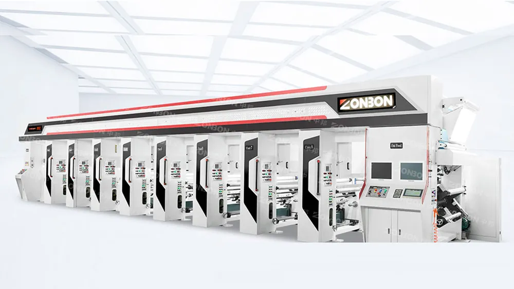 Water Transfer Gravure Printing Machine ZBAY | Hydrographic Film Printing Press