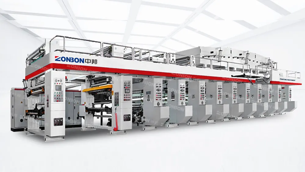 Thermal Transfer Gravure Printing Press ZBAY | Heat Transfer Film Printing Machine