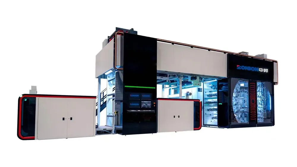 ZBR500 Gearless CI Flexo Printing Machine | Full Servo CI Flexographic Printing Press
