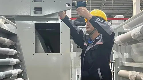 High efficiency drying system for gravure printing machine