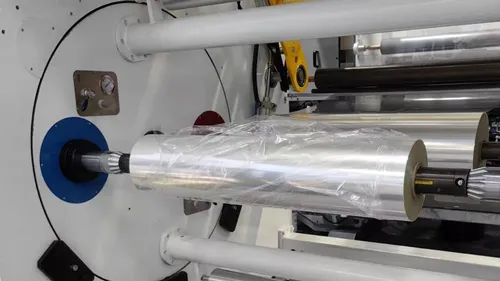 Unwind and rewind unit of ZB500-ELS rotogravure printing machine