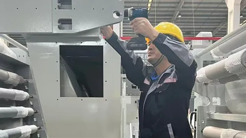 High efficiency drying system of MLS rotogravure printing machine