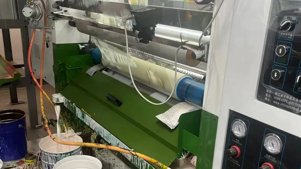 ZBAY-C180MLS Rotogravure Printing Machine High Speed Flexible Packaging Gravure Press Details