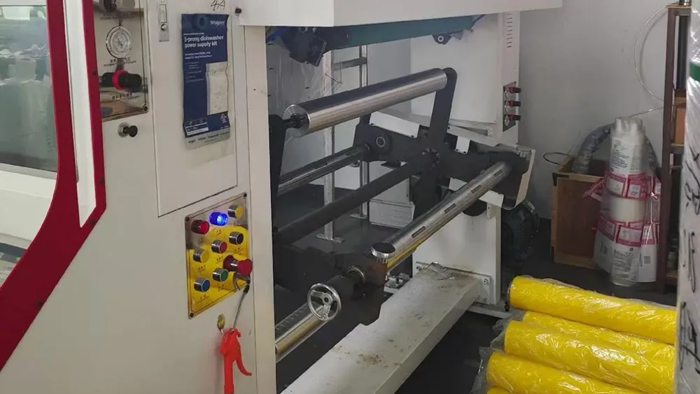 ZBAY-C180MLS Rotogravure Printing Machine High Speed Flexible Packaging Gravure Press Application