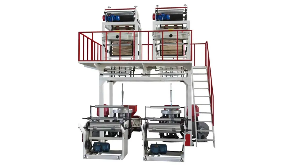 ABA 3 Layer Blown Film Machine | Cost Saving PE Film Extrusion Line Details