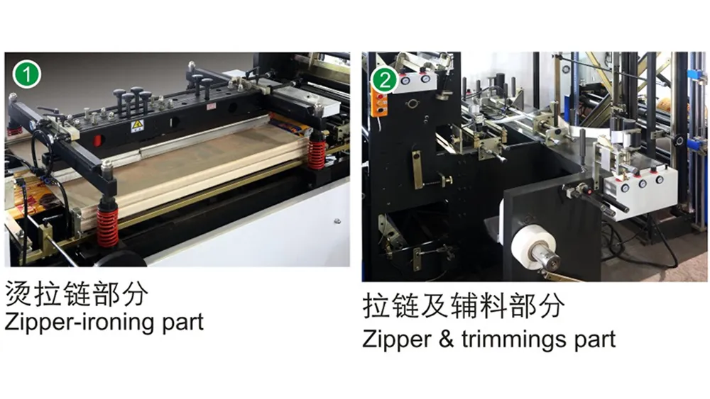 ZBZD-600E Five Servo Bag Making Machine | Stand Up & Zipper Pouch Machine Operation
