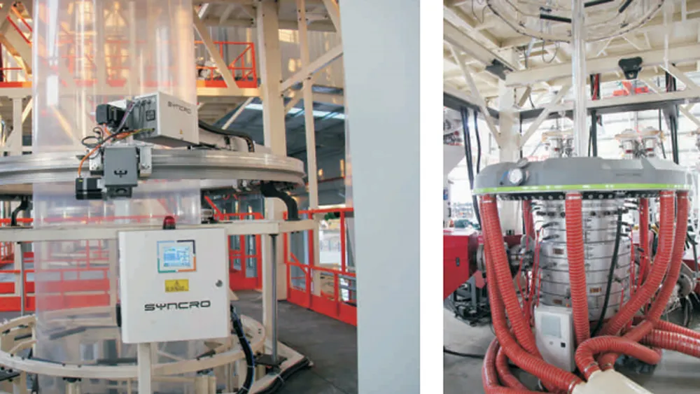 5 Layer Co-Extrusion Blown Film Machine | 7 Layer High Barrier Film Line Details