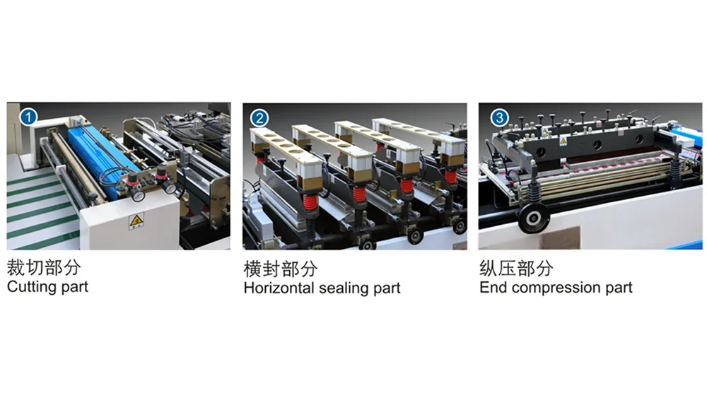 Food Packaging Bag Making Machine | 3 Side Seal & Center Seal Bag Machine Operation