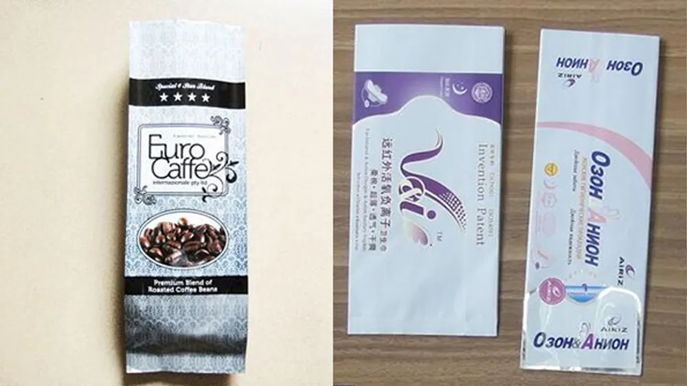 Food Packaging Bag Making Machine | 3 Side Seal & Center Seal Bag Machine Application