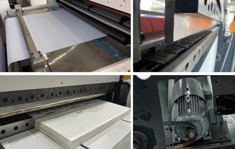 cutting unit guillotine or rotary cross cutting machine