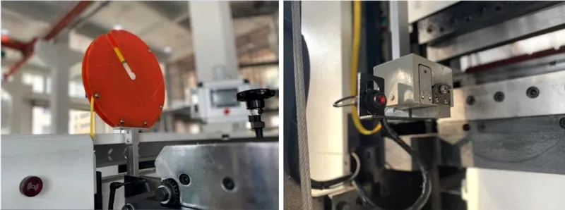 label insert system cross cutting machine