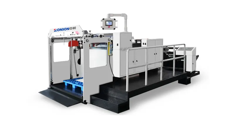 Guillotine Cross Cutting Machine | ZBHQ-C Roll to Sheet Cutting Machine with Auto Stacker