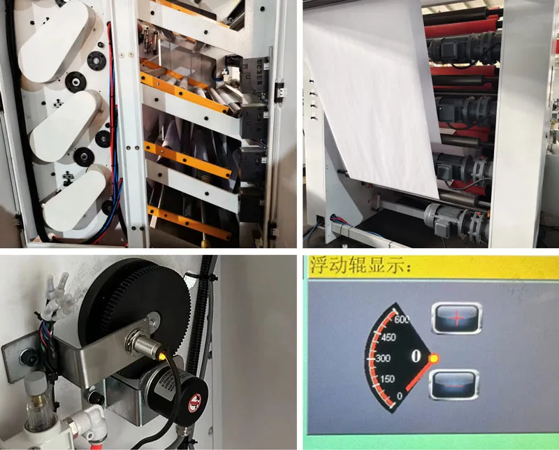 dancer roller tension control system paper cutting machine