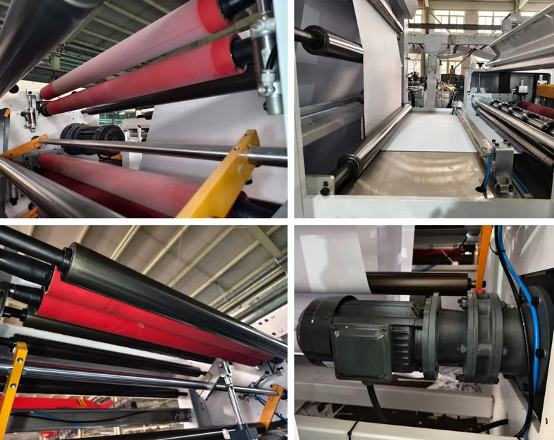traction system servo feeding a4 paper cutting machine