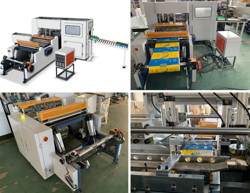 packing wrapping machine a4 paper production line