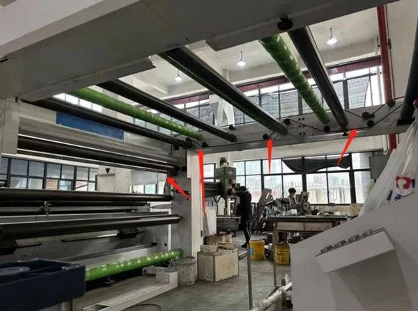 auto knife positioning system heavy slitting machine optional