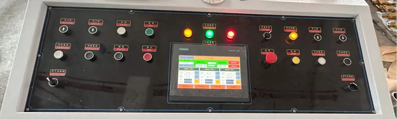 operator control panel heavy duty slitting machine