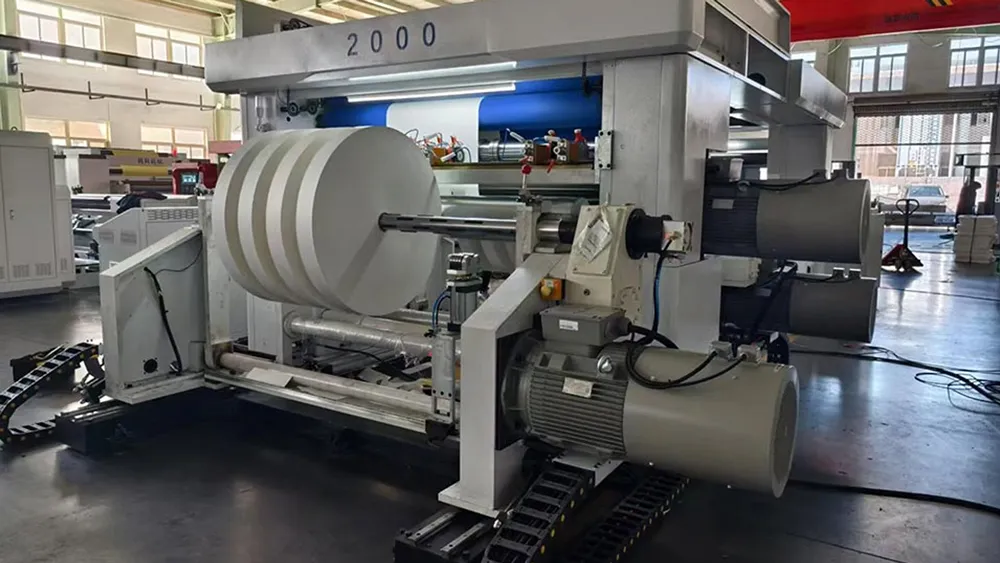 Heavy Duty Paper Slitting Machine ZBLM 1800-2600 Jumbo Roll Slitter Rewinder Application