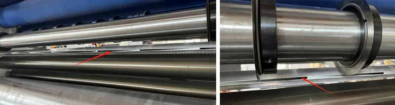 dust cleaning system slitting machine optional