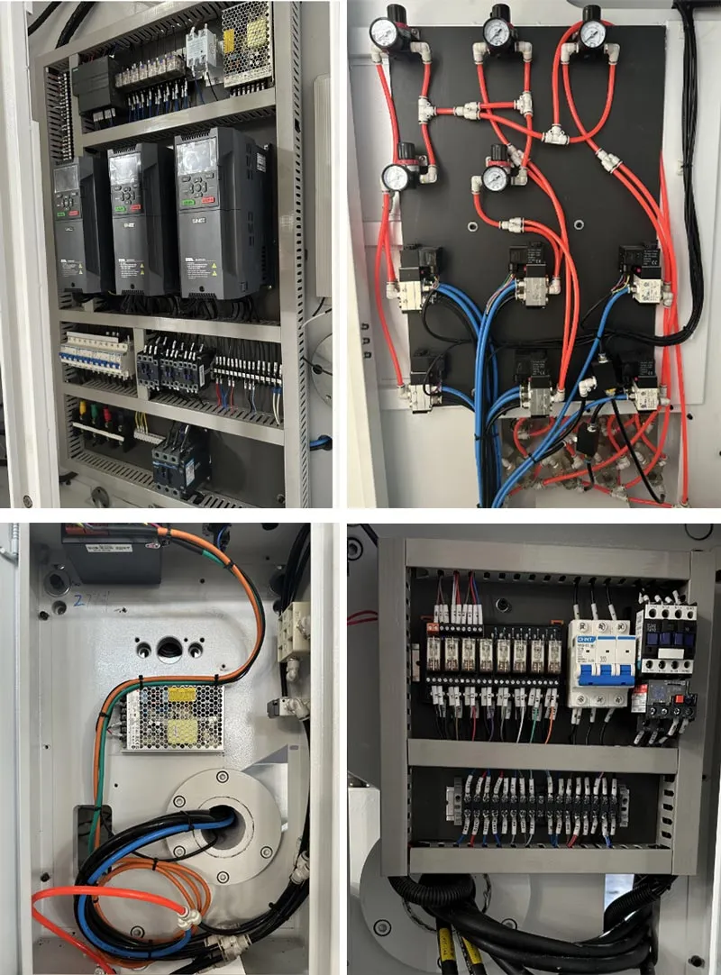 electrical box pneumatic system slitting machine