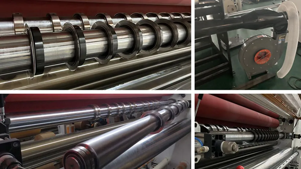 Heavy Duty Paper Slitting Machine ZBLM 1800-2600 Jumbo Roll Slitter Rewinder Details