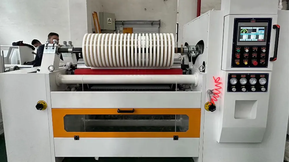 Aluminum Foil Slitting Machine High Precision Copper Foil Slitter 300m/min Application