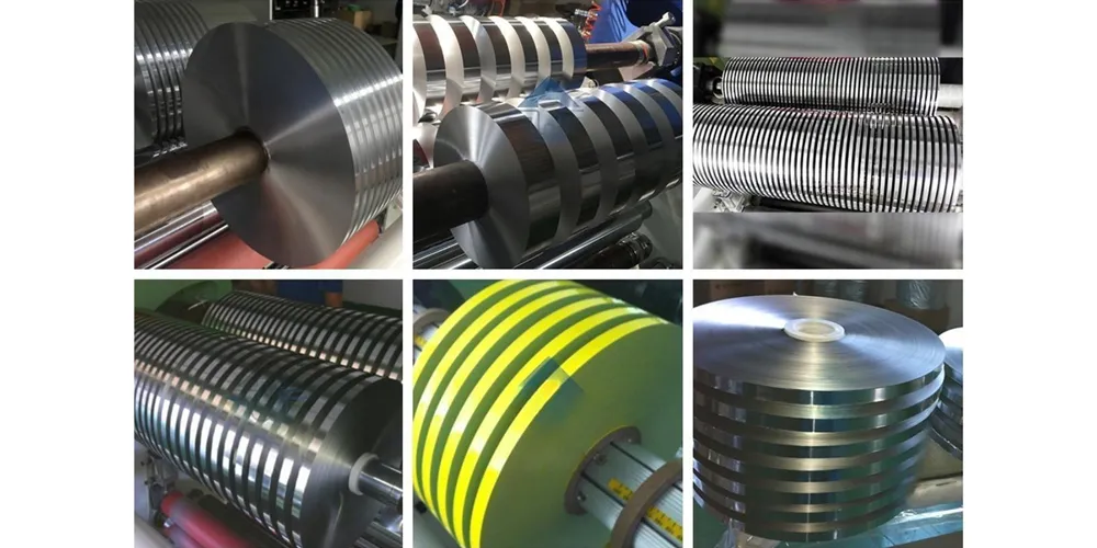 Aluminum Foil Slitting Machine High Precision Copper Foil Slitter 300m/min Details