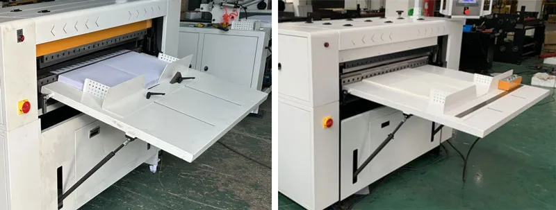 table stacker automatic sheet stacking machine