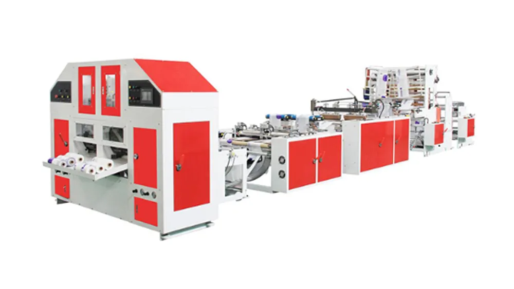 T Shirt Bag Making Machine for Vest Bags on Roll Main View