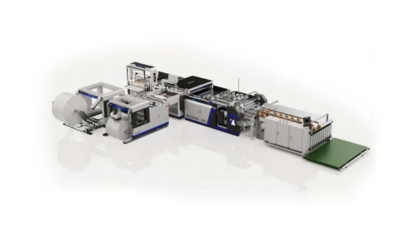 Woven Bag Making Machine with PE Liner Inserting and Sewing