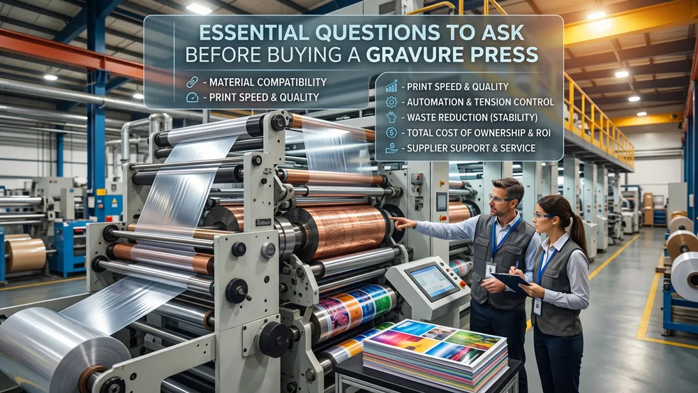 What Questions Should You Ask Before Buying a Gravure Press?