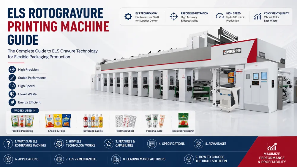 ELS Rotogravure Printing Machine Guide: Advantages & Top Manufacturers
