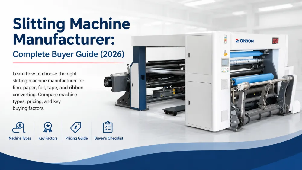 How to Choose the Right Slitting Machine Manufacturer in 2026