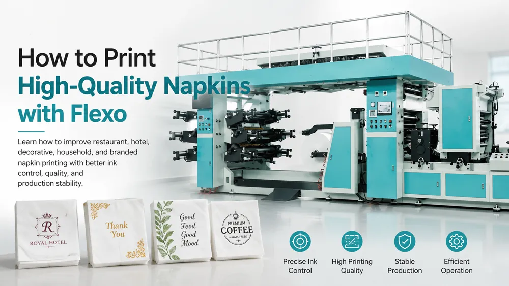 How to Print High-Quality Napkins with Flexo
