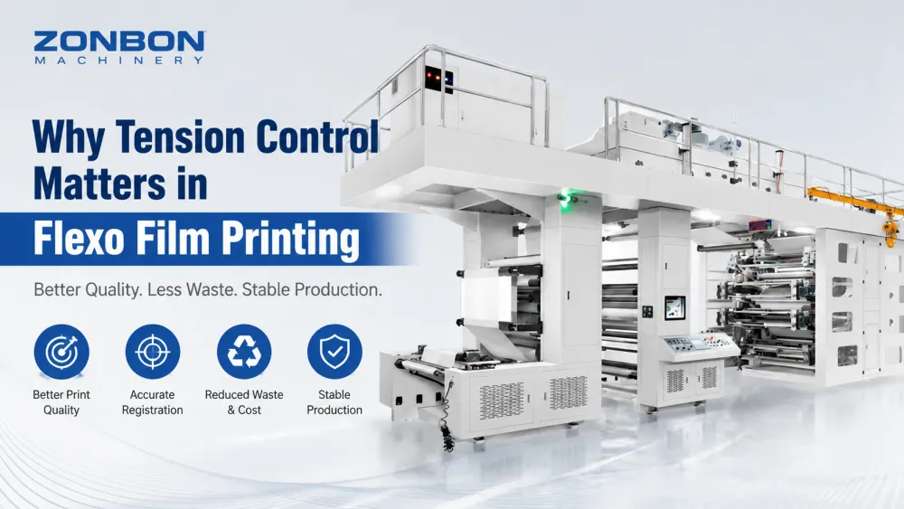 Why Tension Control Matters in Flexo Film Printing