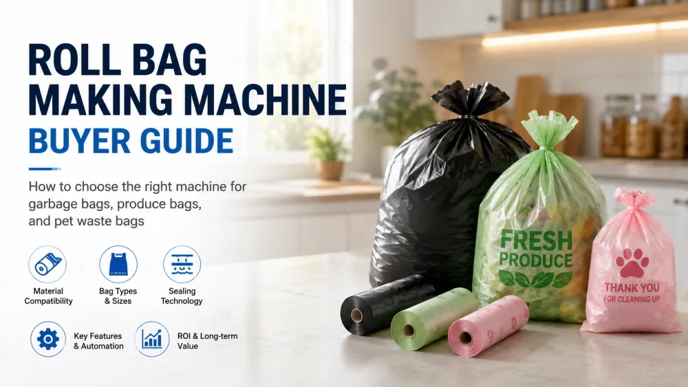 Roll Bag Making Machine Buyer Guide for Garbage & Produce Bags