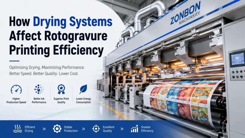 How Drying Systems Affect Rotogravure Printing Efficiency