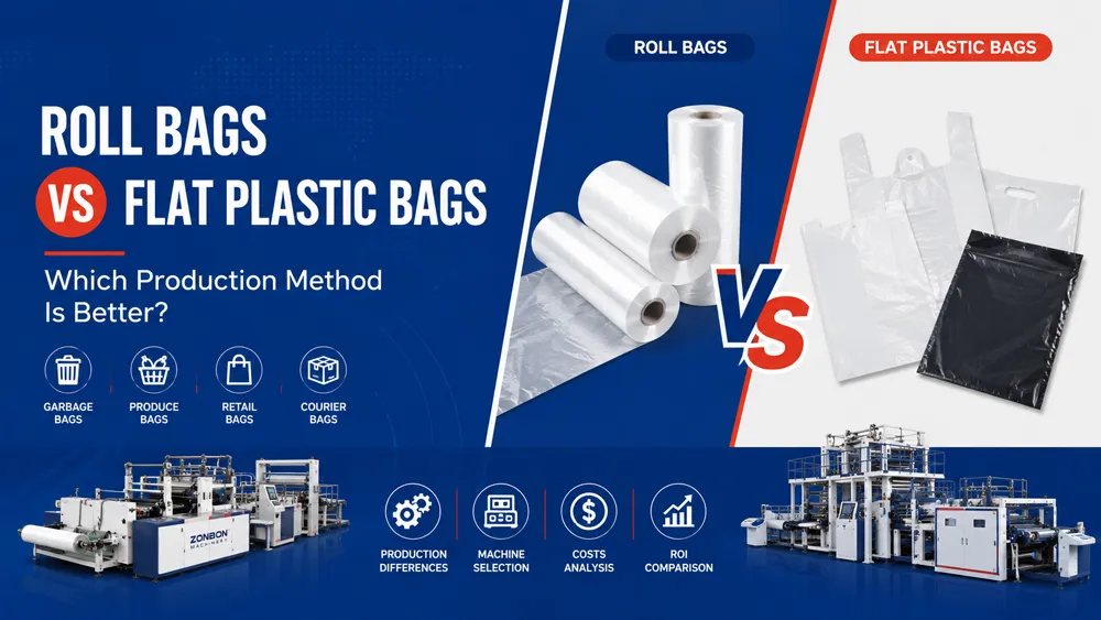 Roll Bags vs Flat Plastic Bags: Which Production Method Is Better?