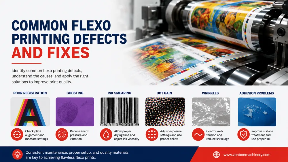 Common Flexo Printing  Defects and How to Fix Them