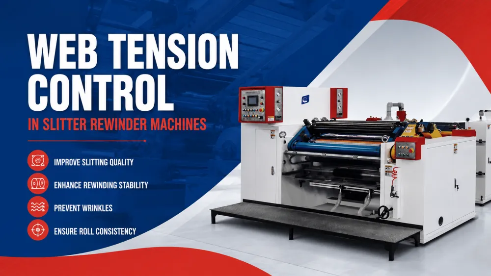 Web Tension Control in Slitter Rewinder Machines