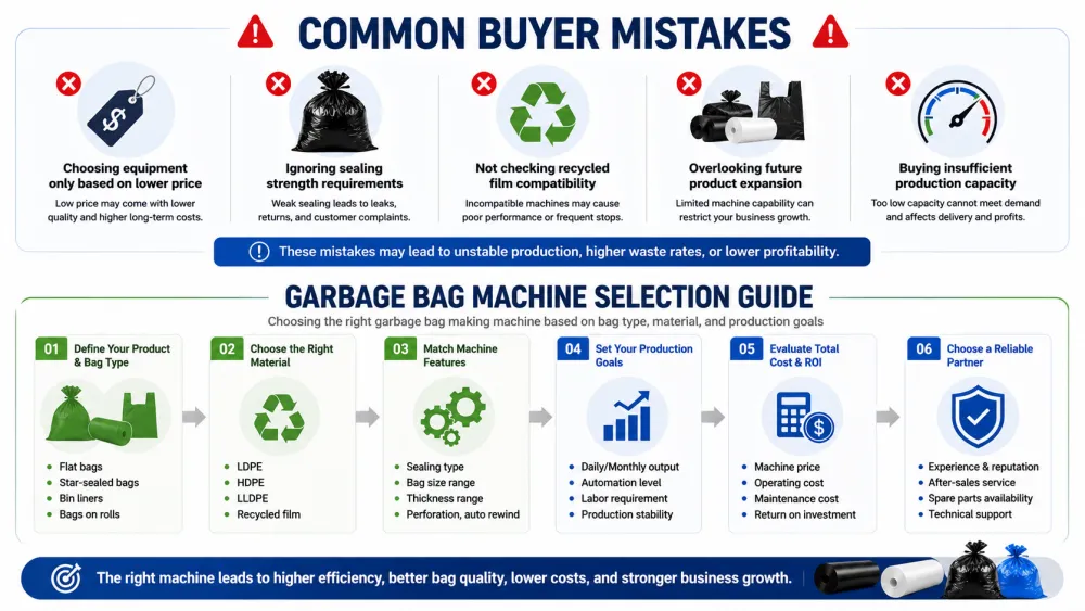 Garbage Bag Machine Selection Guide