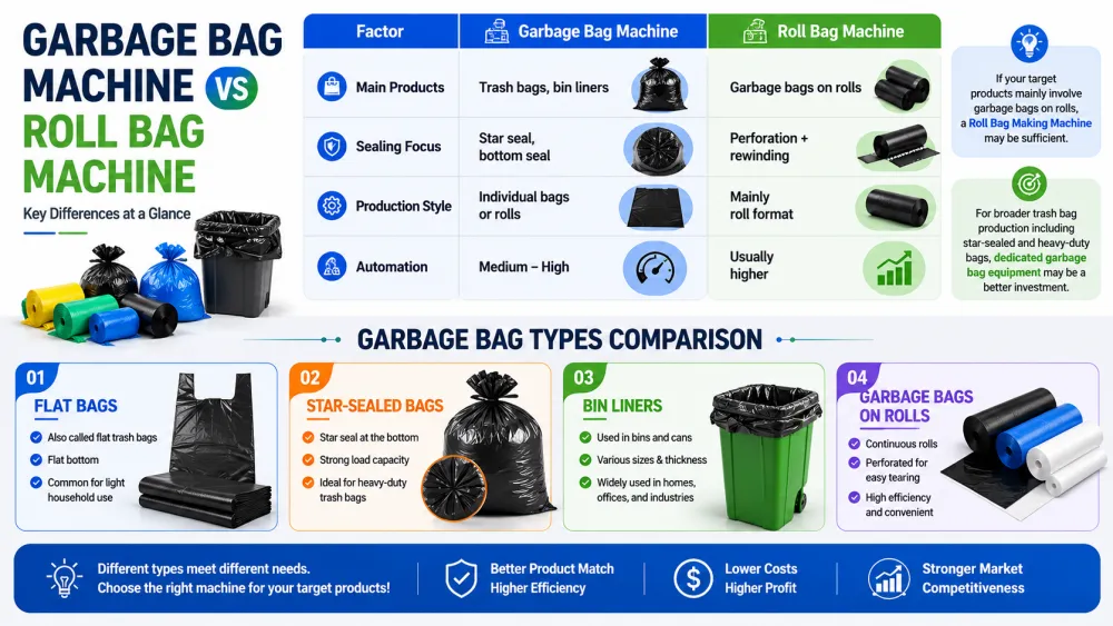 Garbage Bag Types Comparison
