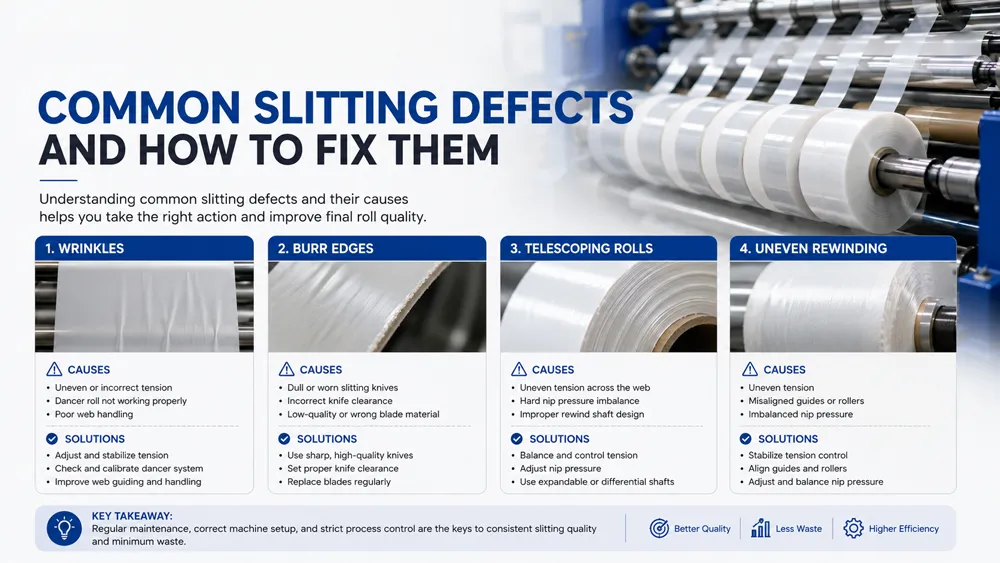 Common Slitting Defects and How to Fix Them