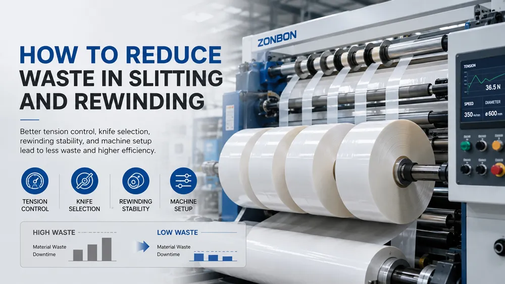 How to Reduce Waste in Slitting and Rewinding