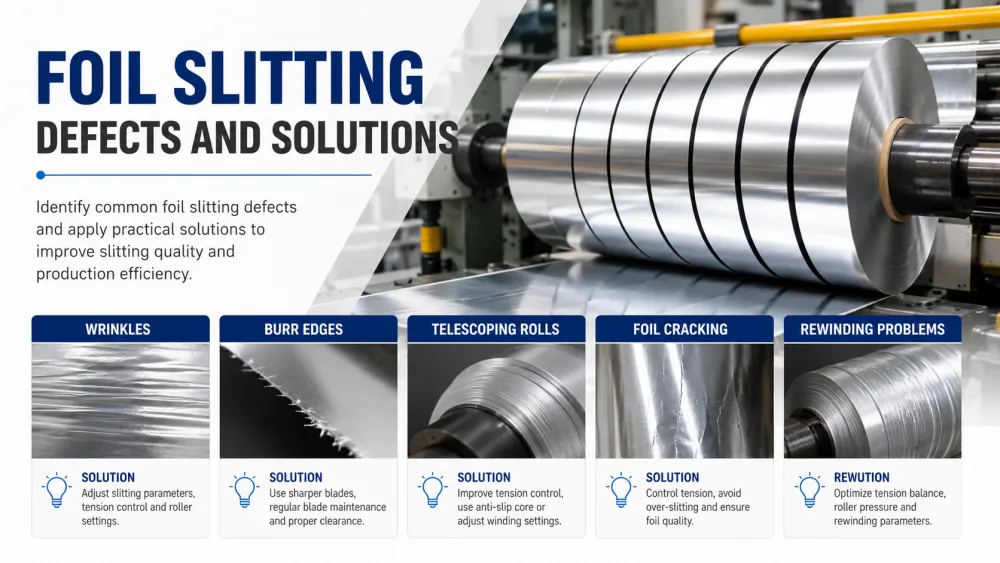 Foil Slitting Defects and Solutions